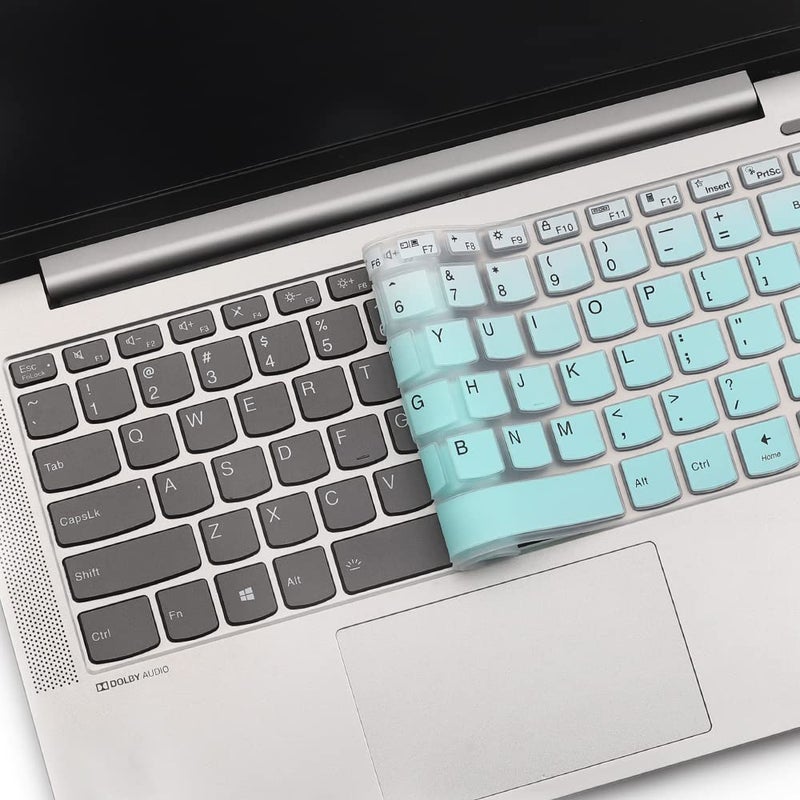 MUBUY-GOL Keyboard Cover Skin for 2024 2023 Lenovo Ideapad 1i 14" /IdeaPad 1 14", IdeaPad 3 3i 14", IdeaPad Slim 3 3i 14", Ideapad 1i 82LV003YUS 82V6S00000 14 inch Laptop Protective Accesorries (Mint Green) - Image 5